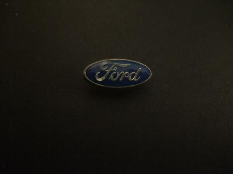Ford logo ovaal model witte letters